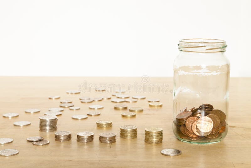 Pequeños ahorros imagen de archivo Pequeños ahorros imagen de archivo