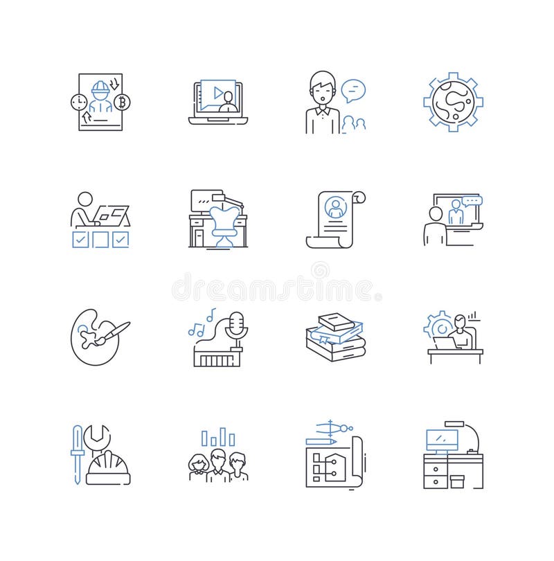 Per Diem Line Icons Collection. Allowance, Expenses, Reimbursement