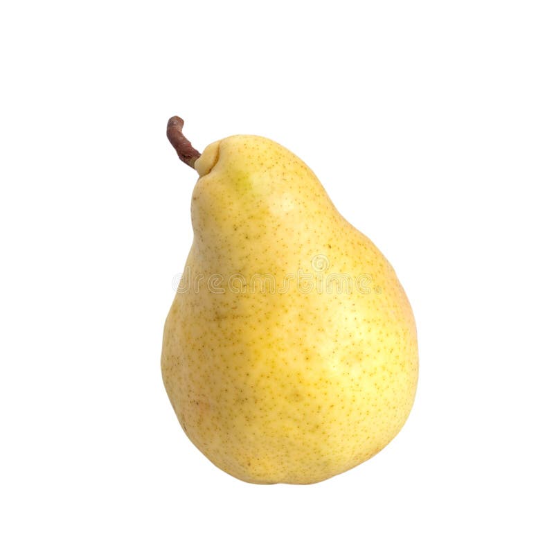 Pera gialla immagini stock libere da diritti Pera gialla immagini stock libere da diritti