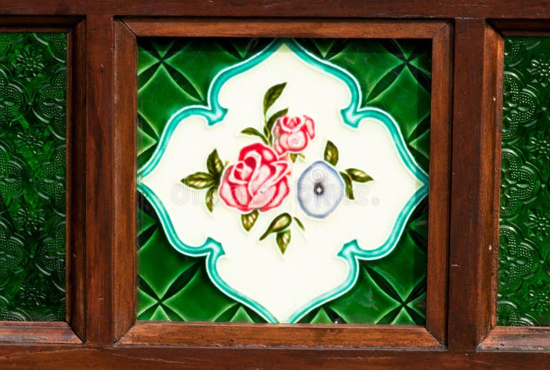 Peranakan Decoration royalty free stock photo Peranakan Decoration royalty free stock photo