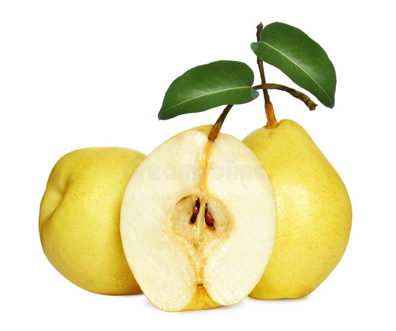 Pêras frescas fotos de stock royalty free