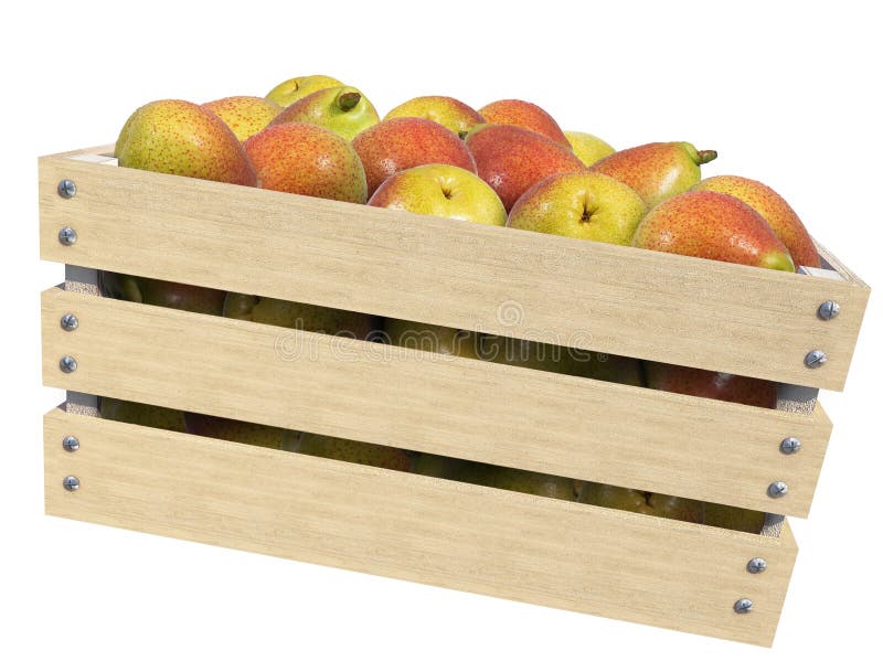 Caja de frutas con frutas rellena de verduras madera madera frutas ° nuevo ° 