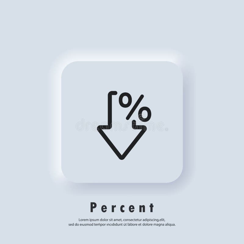 Financial Growth Icon. Growing Arrow. Vector on Isolated White ...