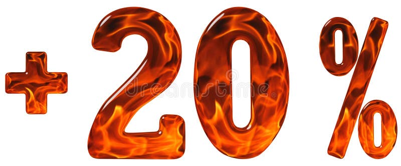 Percent Benefits Plus 20 Twenty Percent Numerals Isolated On Stock percent-benefits-plus-20-twenty-percent-numerals-isolated-on-stock