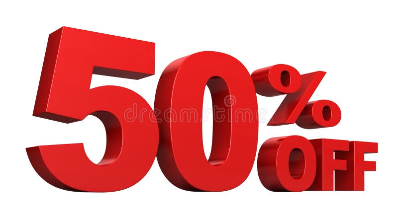 50 Percent Off