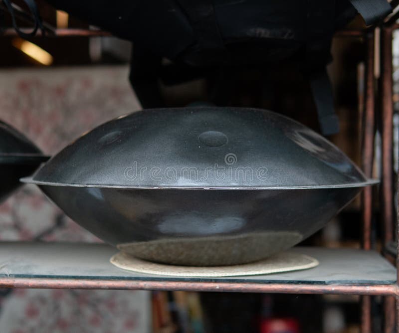 .percussion Musical Instrument Hang Stock Image Image of calm