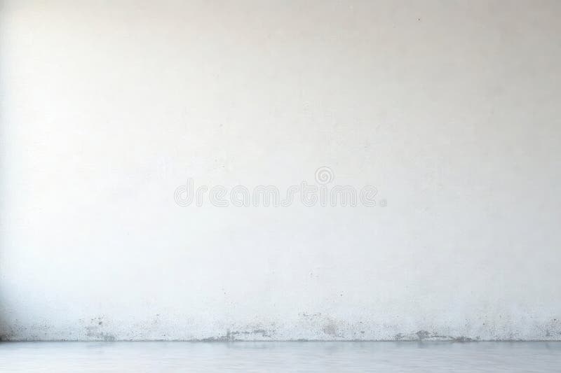 Perete de beton gol, pânză albă nealbită, tăiată modernă vector illustration