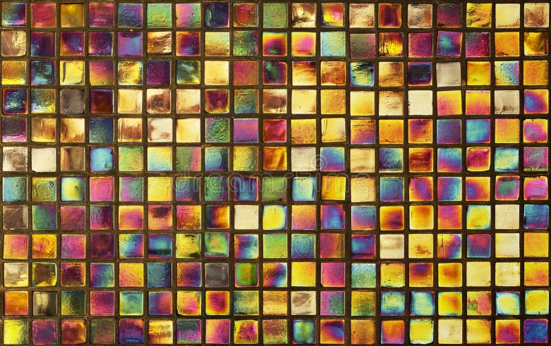 Perete mozaic colorat pentru fundal royalty free stock image