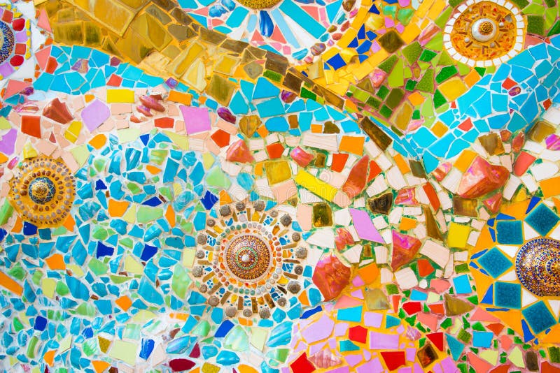 Perete mozaic colorat royalty free stock image