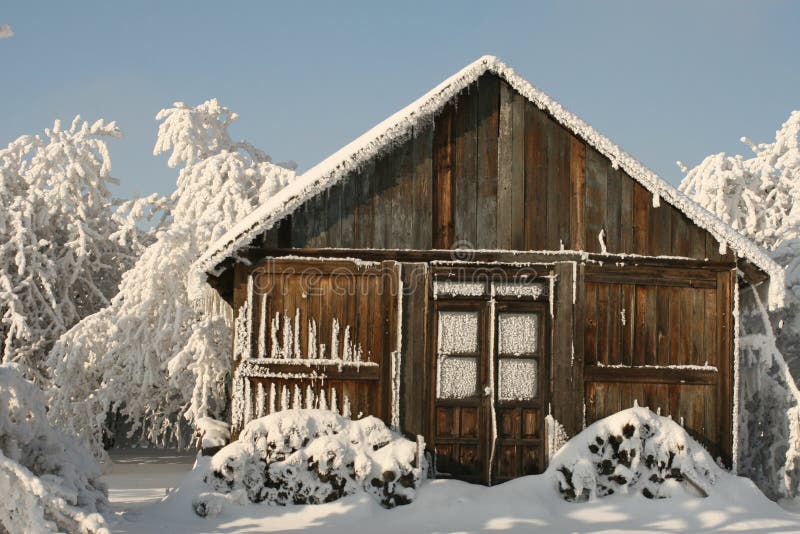 Perfect cottage for christmas