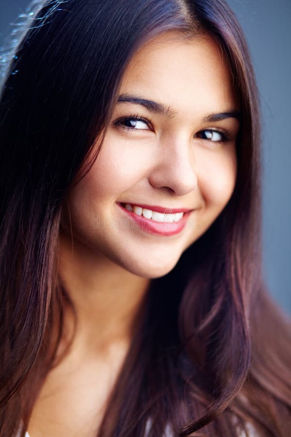 Perfect girl stock photo. Image of hair, beauty, adult - 24309884