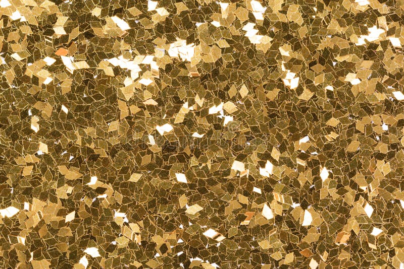 Shiny Gold Glitter Background For Your Creative Design Work Stock