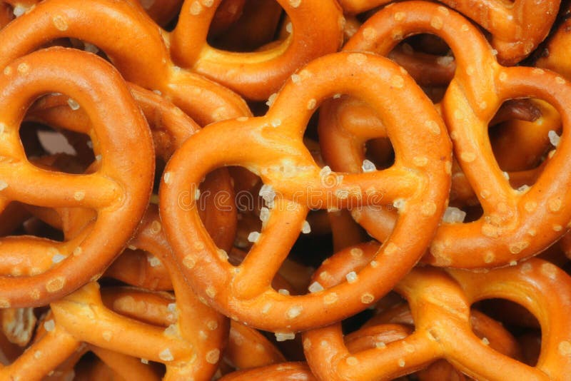 Perfect pretzel closeup stock image. Image of brown, dinner 3717653