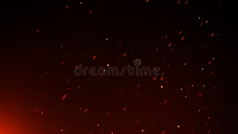 Fire Sparks Flying Up. Glowing Particles on a Dark Background Textire for  Text or Space Stock Illustration - Illustration of background, glowing:  132831897