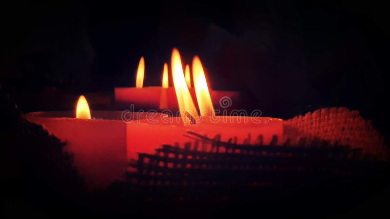 PERFECT SUNSHADES OF CANDLE LIGHTS, NO EDITS stock images PERFECT SUNSHADES OF CANDLE LIGHTS, NO EDITS stock images