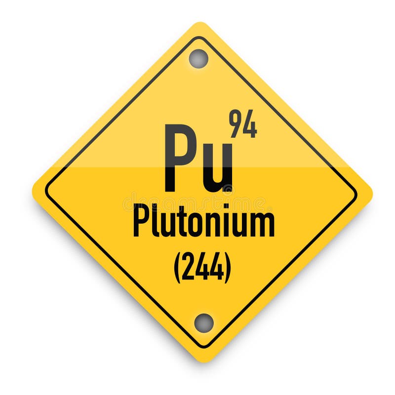 Radioactive Periodic Elements Plutonium, Corporative Business Concep
