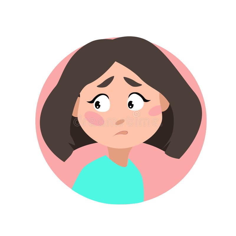 Perfil De Usuário Feminino Atualizado O Avatar é Uma Mulher Um Caractere  Para Um Protetor De Tela Com Emoções Para Web Site E Por Ilustração do  Vetor - Ilustração de faceless, grupo