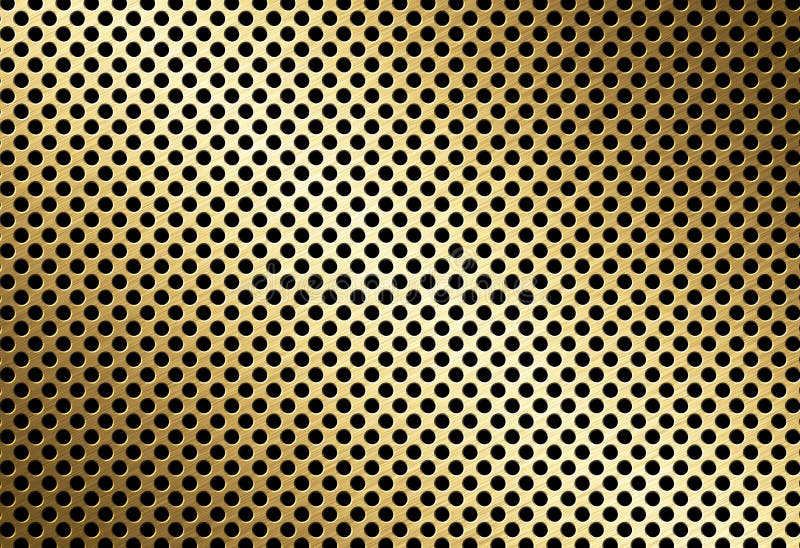 Perforated metal background