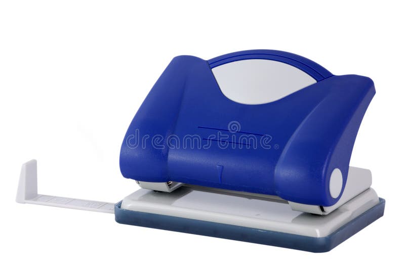 Perforator on the white background