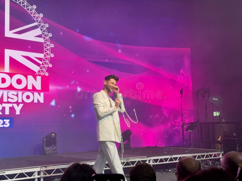 Performance of Eldar Gasimov at London Eurovision Party 2023, representative of Azerbaijan.