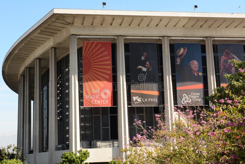 Performing Arts Center of Los Angeles Editorial Photo Image of