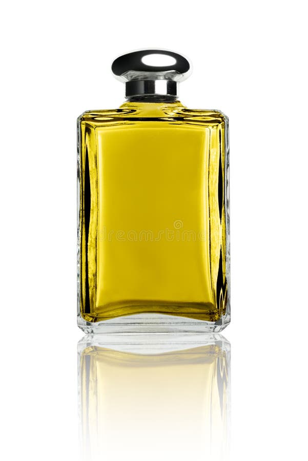 Perfume bottle stock photo
