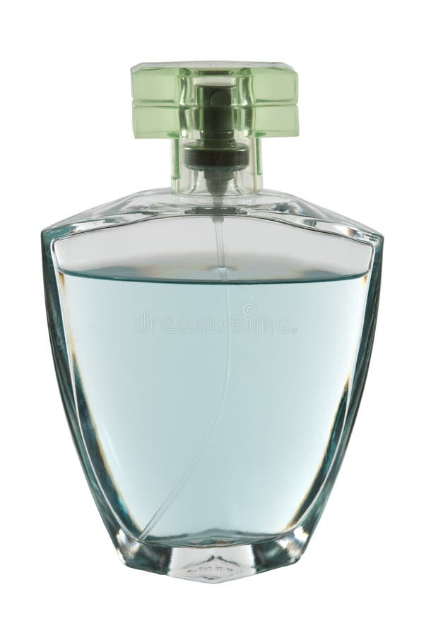 Perfume bottle and chain stock photo. Image of contained - 12506070