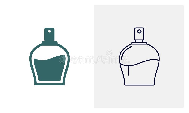 Perfume Icon Logo Design Vector Template, Fashion Icon Concepts ...