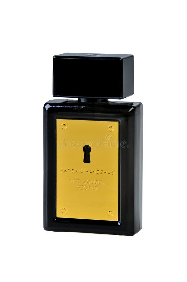 conjunción Prima píldora Perfume Para Los Hombres Antonio Banderas the Golden Secret Imagen  editorial - Imagen de botella, manera: 75292855