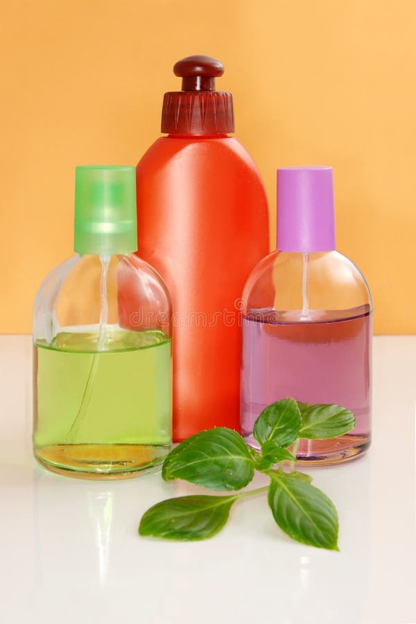 Perfumery bottles