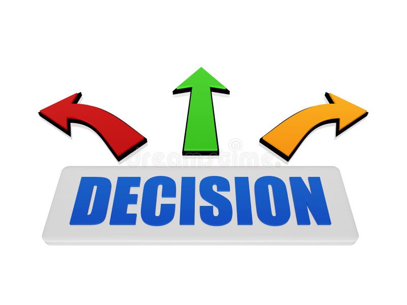 Pergunta com setas ilustração do vetor