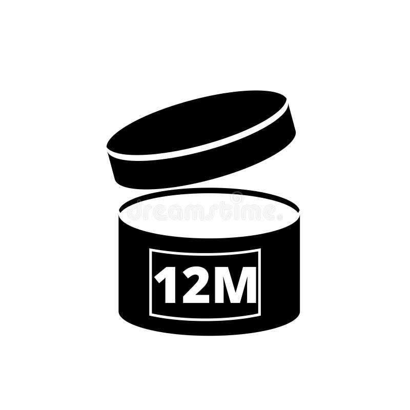 24 Month. Period after opening, PAO symbol, expiration date icon. 629344  Vector Art at Vecteezy