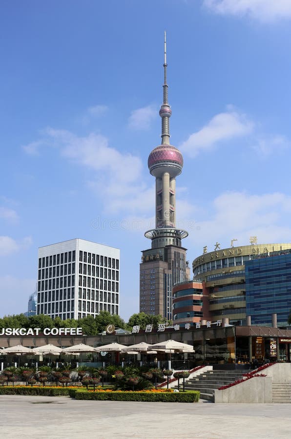 Perla Di Shanghai Della Torre Di Oriente Immagine Stock Editoriale