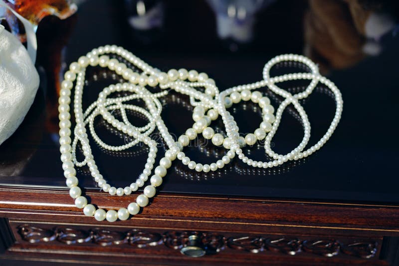 Perle della perla fotografia stock libera da diritti
