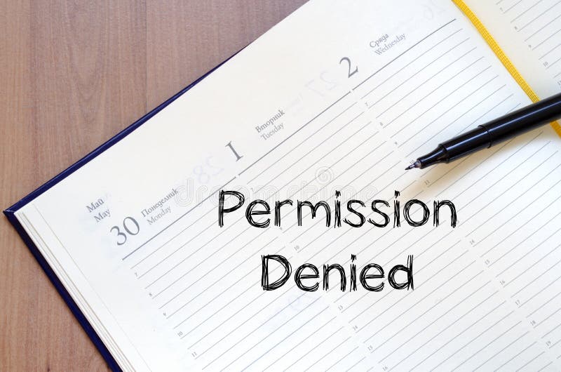 permission denied openin permission denied openin