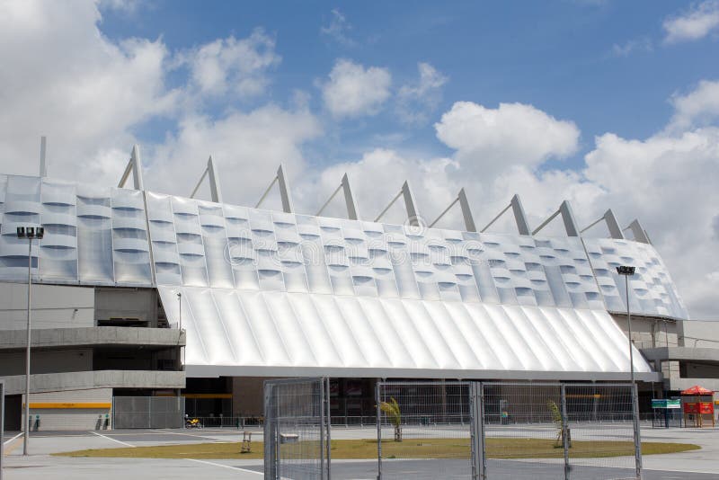 Pernambuco-Arena in Recife in Brasilien lizenzfreies stockbild Pernambuco-Arena in Recife in Brasilien lizenzfreies stockbild