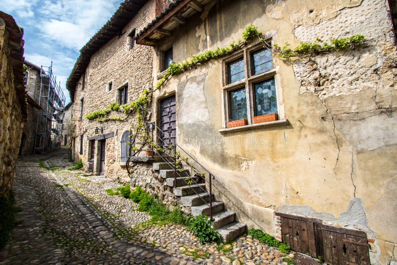 Perouges stockfoto