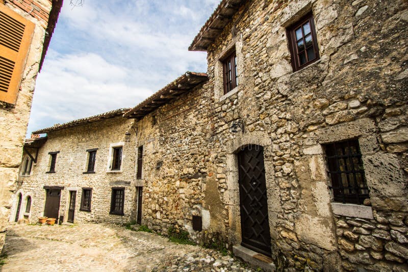 Perouges photographie stock