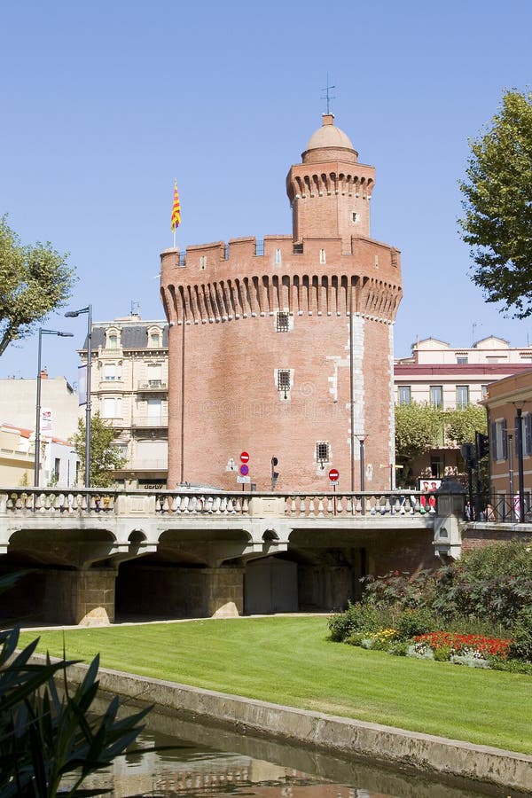 Perpignan, Francia fotos de archivo Perpignan, Francia fotos de archivo