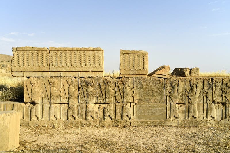 Persepolis Takht-e-Jamshid eller Taxt e Jamsid eller biskopsstol av Jamshid, huvudstad av Achaemenidvälden, Shiraz, Fars, Iran, J arkivbilder Persepolis Takht-e-Jamshid eller Taxt e Jamsid eller biskopsstol av Jamshid, huvudstad av Achaemenidvälden, Shiraz, Fars, Iran, J arkivbilder