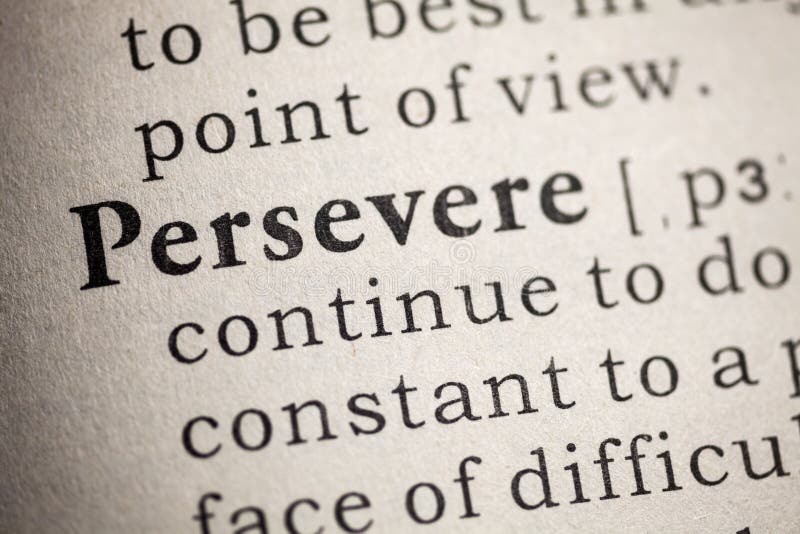 Definition of persevere