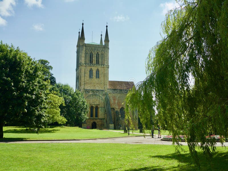 Countryside of Pershore Abbey