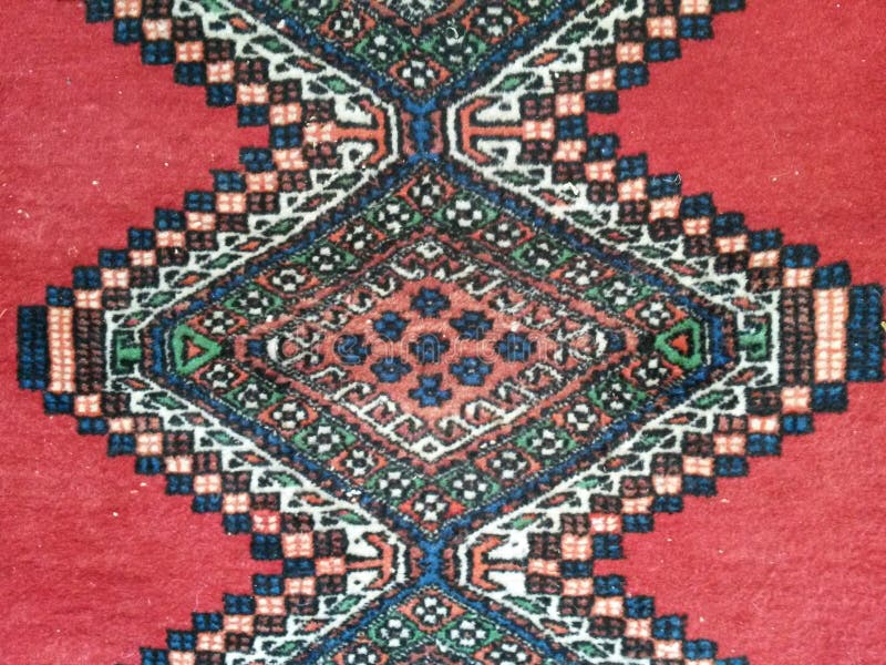 Persian or Turkmen oriental rug Carpet middle east stock photography Persian or Turkmen oriental rug Carpet middle east stock photography