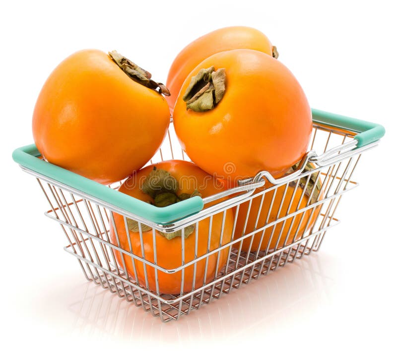 Kaki fruit Persimmon isolated stock photos Kaki fruit Persimmon isolated stock photos