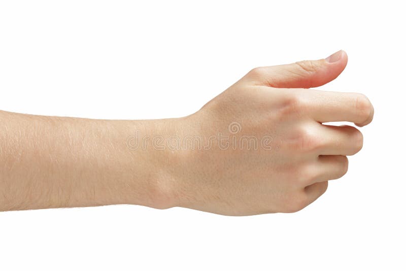 Persoană adultă care dă sau ține în mână ceva de genul cărții de vizită stock images