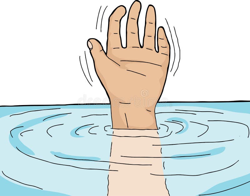 Hand Sticking Out Water Stock Illustrations – 38 Hand Sticking Out ...