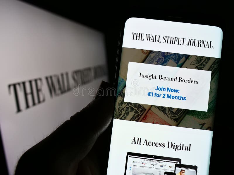 The Wall Street Journal Stock Photo - Alamy