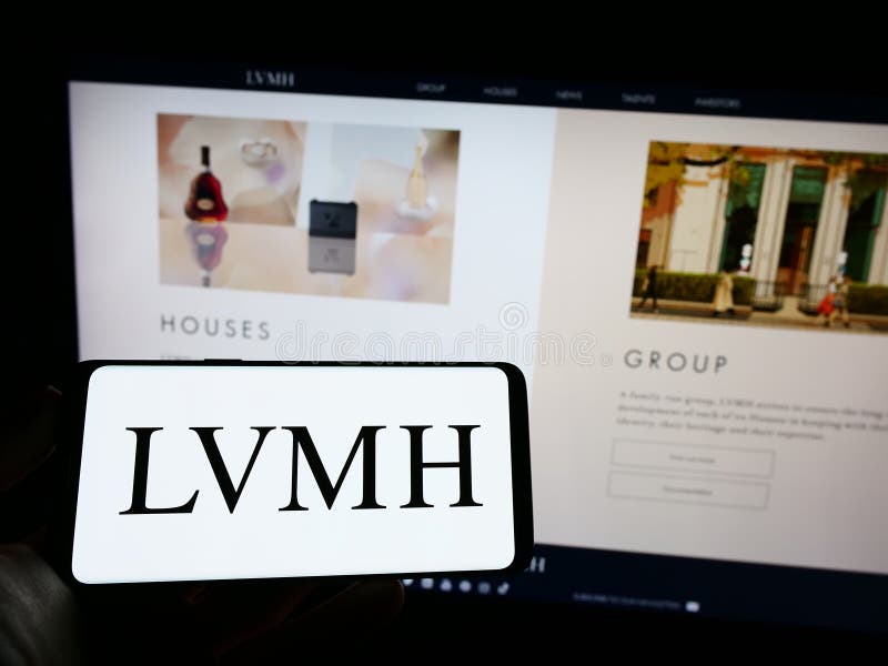 LVMH Luxury Goods Company Logo Editorial Photo - Image of international,  editorial: 116555791