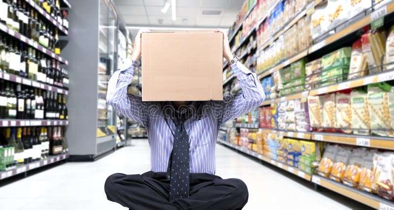 Man with a Giant Water Bottle Stock Image - Image of oversized, exhausted:  128843799