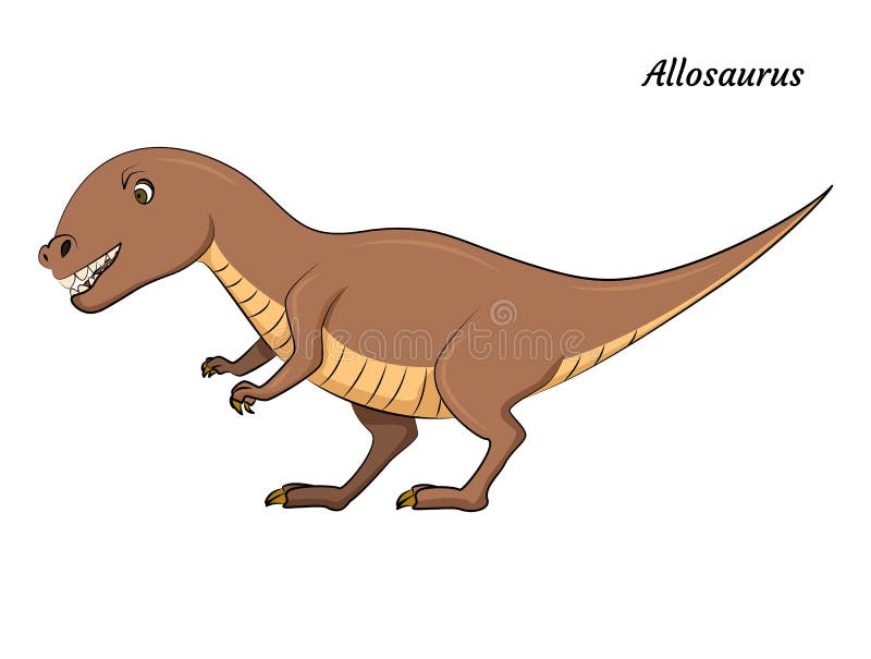Tyrannosaurus Dinossauro Desenho Animado Personagem Etiqueta